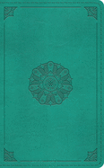 ESV Pocket Bible (Trutone, Turquoise, Emblem Design)