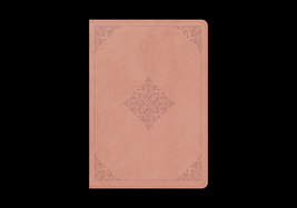 ESV Study Bible, Personal Size (Trutone, Blush Rose, Fleur-De-Lis Design)