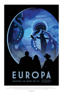 Europa: NASA JPL Visions of the Future Voyager Notebook Journal Diary Logbook
