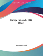 Europe in March, 1922 (1922)