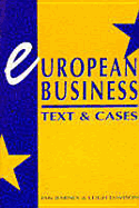 European Business: Text and Cases