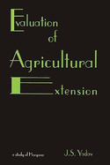 Evaluation of Agricultural Extension: A Study of Haryana