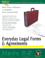 Everyday Legal Forms and Agreements Made E-Z (Made E-Z Guides) - Made E-Z