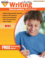 Everyday Writing Intervention Activities Grade 3 Book Teacher Resource