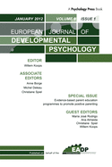 Evidence-Based Parent Education Programmes to Promote Positive Parenting: A Special Issue of the European Journal of Developmental Psychology