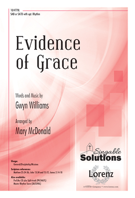 Evidence of Grace - Williams, Gwyn (Composer), and McDonald, Mary (Composer)