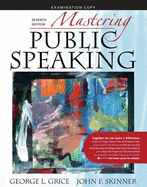 Exam Copy for Mastering Public Speaking