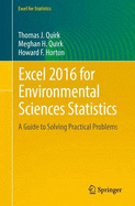 Excel 2016 for Environmental Sciences Statistics: A Guide to Solving Practical Problems