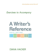 Exercises to Accompany a Writer's Reference