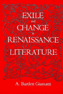 Exile and Change in Renaissance Literature