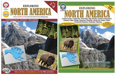 Exploring North America, Grades 5 - 8 - Kramme, Michael