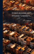 Frelsningar I Svensk Sakrtt...