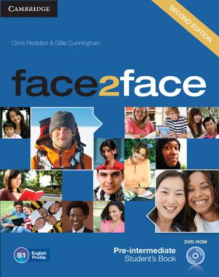 face2face Pre-intermediate Student's Book with DVD-ROM - Redston, Chris, and Cunningham, Gillie