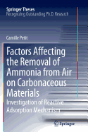 Factors Affecting the Removal of Ammonia from Air on Carbonaceous Materials: Investigation of Reactive Adsorption Mechanism - Petit, Camille