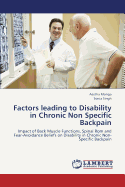 Factors Leading to Disability in Chronic Non Specific Backpain