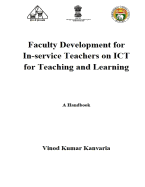 Faculty Development for In-service Teachers on ICT for Teaching and Learning: A Handbook