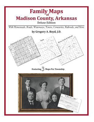 Family Maps of Madison County, Arkansas - Boyd J D, Gregory a