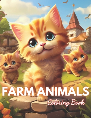 Farm Animals Coloring Book for Kids: High-Quality and Unique Coloring Pages - Cooper, Lisa