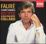 Faur: 13 Nocturnes; Thme et variations; Ballade; 9 Prludes - Jean-Philippe Collard (piano)