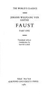 Faust: Part One
