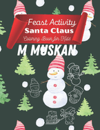 Feast Activity Santa's Coloring Book for Kids