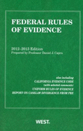 Federal Rules of Evidence, 2012-2013 - Capra, Daniel J