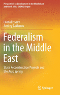 Federalism in the Middle East: State Reconstruction Projects and the Arab Spring