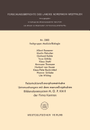 Feinstrukturell-Morphometrische Untersuchungen Mit Dem Manuell-Optischen Bildanalysensystem M. O. P. Km II Der Firma Kontron