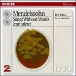Felix Mendelssohn Bartholdy: Songs Without Words