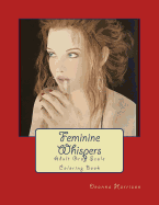 Feminine Whispers: Adult Gray Scale Coloring Book