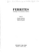 Ferrites: Proceedings of the International Conference,