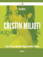 Few Other Cristin Milioti Titles Offer So Much - 46 Things You Need to Know