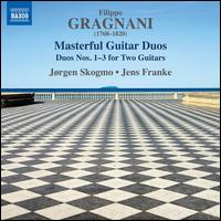 Filippo Gragnani: Masterful Guitar Duos - Duos Nos. 1-3 for Two Guitars - Jens Franke (guitar); Jrgen Skogmo (guitar)