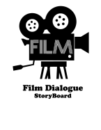 Film Dialogue Storyboard: 8.5"x11" Notebook Film Dialogue Storyboard Template: 6 Panel / Frame 130 Pages Ideal for Filmmakers, Advertisers, Animators, Visual Storytelling