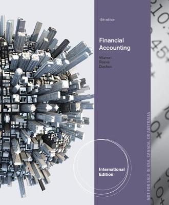 Financial Accounting, International Edition - Duchac, Jonathan, and Warren, Carl, and Reeve, James