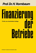 Finanzierung der Betriebe