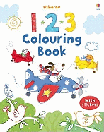 First Colouring Book 123 + Stickers