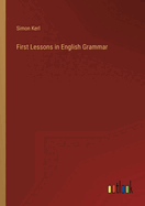 First Lessons in English Grammar