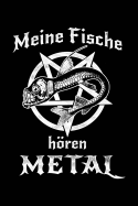 Fisch Hrt Metal: Notizbuch F?r Zierfische Zierfisch Aquarium Heavy Metal Fan