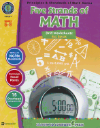 Five Strands of Math: Drills Worksheets, Grades 6-8