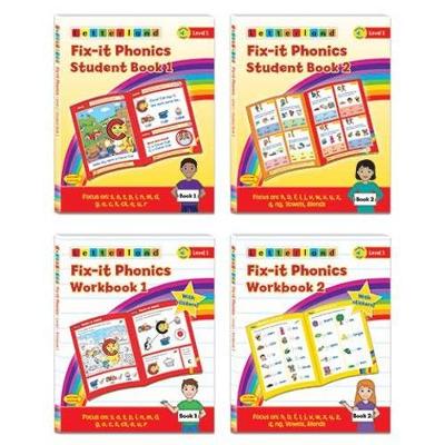 Fix-it Phonics - Level 1 - Student Pack (2nd Edition) - Holt, Lisa