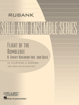 Flight of the Bumble Bee: Xylophone/Marimba Solo with Piano - Grade 4 - Rimsky-Korsakov, Nikolai (Composer), and Quick, John B