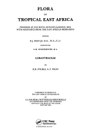 Flora of Tropical East Africa - Loranthaceae (1999)