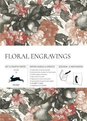 Floral Engravings: Gift & Creative Paper Book Vol. 79 - Van Roojen, Pepin