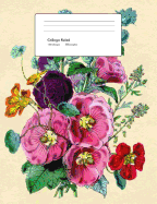 Flower Bouquet Composition Book