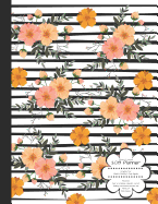 Flowers & Stripes 2019 Planner Organize Your Weekly, Monthly, & Daily Agenda: Features Year at a Glance Calendar, List of Holidays, Motivational Quotes and Plenty of Note Space