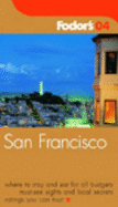 Fodor's San Francisco 2004