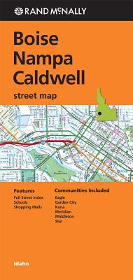 Folded Map Boise/Nampa/Caldwell Id Street - Rand McNally