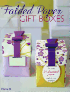 Folded Paper Gift Boxes