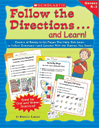 Follow the Directions...and Learn!: Grades K-1